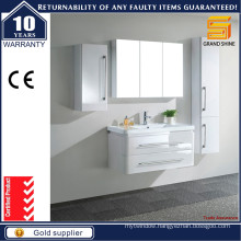 New Fashion MDF White Bathroom Vanity Furniture for Hotel